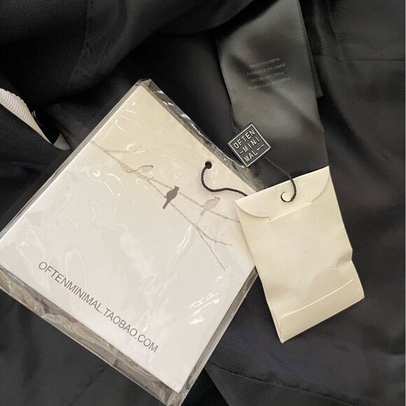 New Ofenmimal Academia Wool Blazer Black - Picture 8 of 8